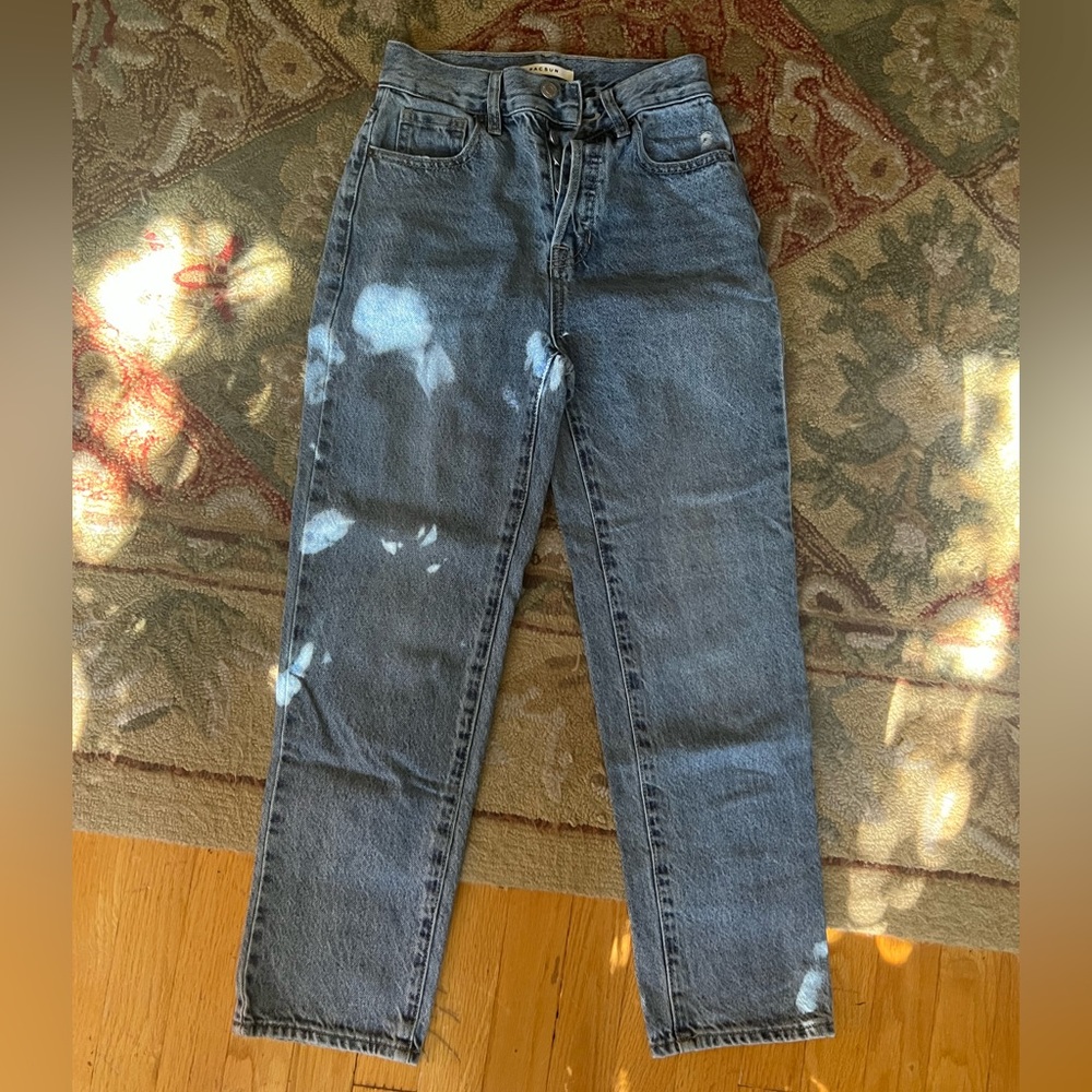 Pacsun high rise straight jeans